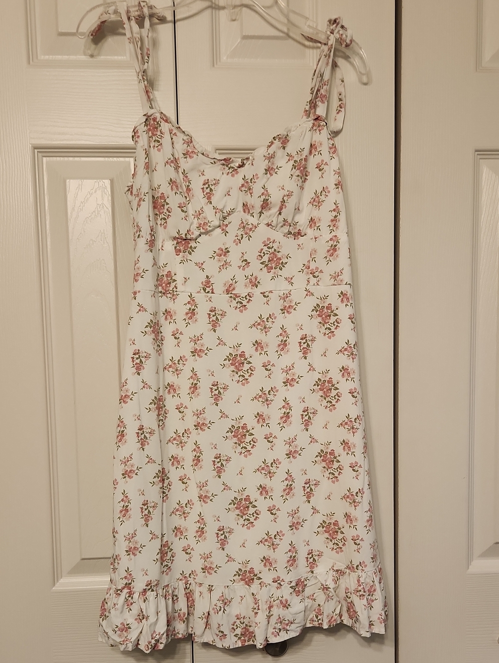Hollister Spaghetti Strap Floral Pri T Dress